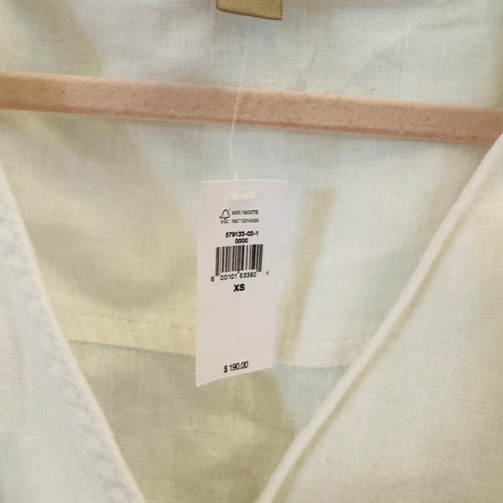Banana Republic White Midi Dress - Picture 4 of 6